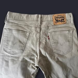 Levis 511 Off-White Denim Men's Jeans
